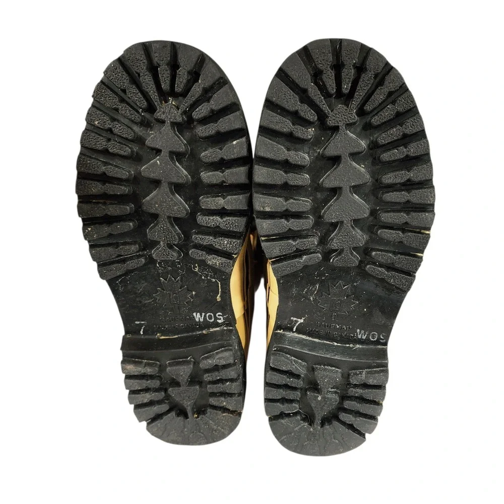 Vtg Sorel Caribou Kaufman Snow Boots sz 7 Mens Canada Leather Winter Waterproof - Picture 9 of 14